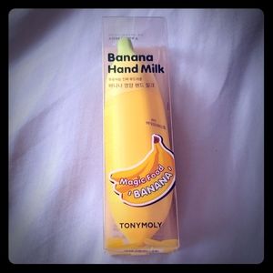 Brand new banana hand milk lotions